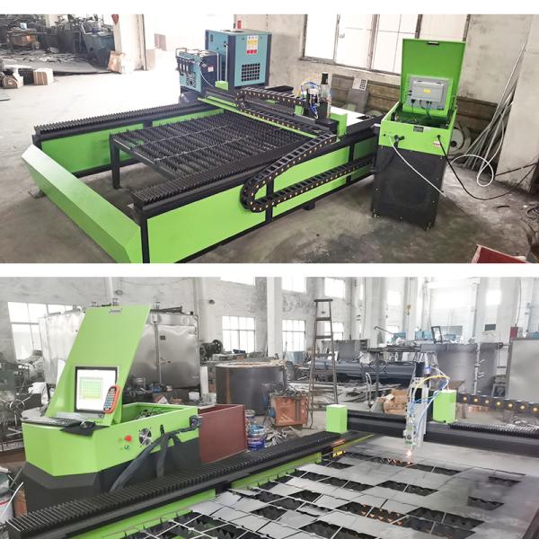 Portable Laser Cutting Machine Cut Solution Large Format Steels Metal Plate 400W  AX3000 High-power Laser Cutting System