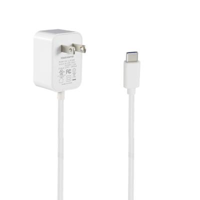 OEM/ODM Pode ser América Plug USB Adaptador de alimentação Adaptador de comutação 12V Tipo C Carregador rápido 5V 2A