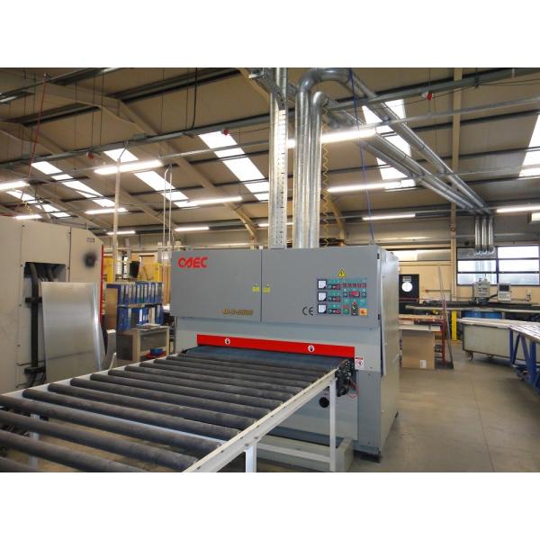 Sheet Metal / Stainless Steel Wide Band Sander Machine Manufacturer