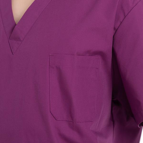 Médico por atacado esfrega a enfermeira Uniforms Twill Scrubs que a tela faz a enfermeira Hospital Scrubs Uniform