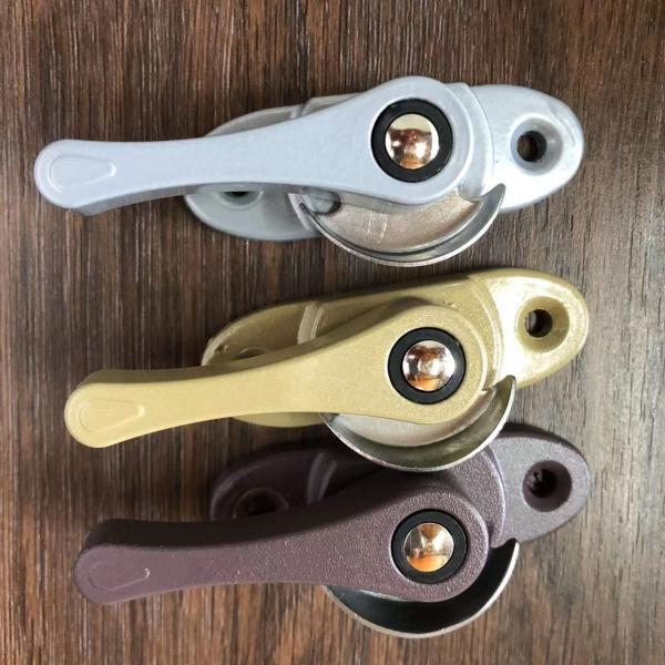 Hotel Villa Apartment Office Building UPVC Aluminum Casement Window Safety Lock Solution