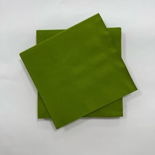 Dust Free Green Paper Napkins 55gsm 40×40 Airlaid Paper Napkins Virgin Pulp Custom