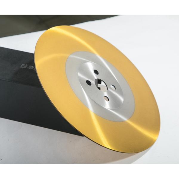 Finishing Ti-coated High Speed Steel 24 Inch Circular Saw Blade For Metal 275*2.5mm