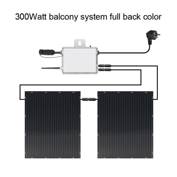 Тип кремния Semi гибкой панели солнечной системы балкона регулируемый Monocrystalline