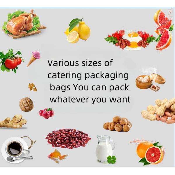 Disposable Takeout Kraft Paper Meal Prep Food Container for Fruit Vegetable Box Lunch