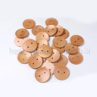 Boutons en bois naturels pour couture, artisanat, scrapbooking, tricot, vêtements, accessoires DIY, boutons ronds en bois, kit de fournitures faites à la main, kit d'embellissement écologique, lot en vrac, tailles assorties, design rustique