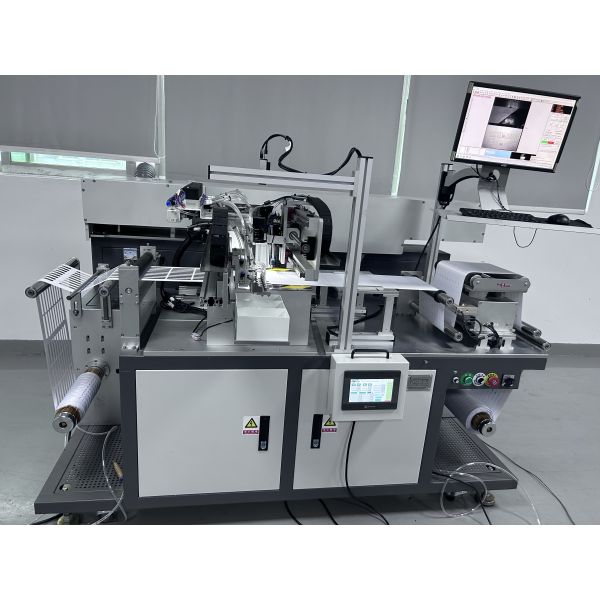 High Speed Automatic Textile RFID Laundry Tag Production Line YLRP-2000