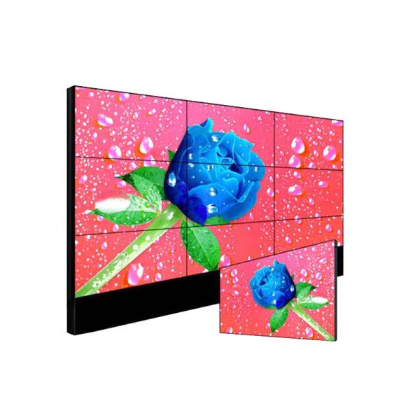 Wall Mounted 55in 3x3 Lcd Advertising Video Player 500nits