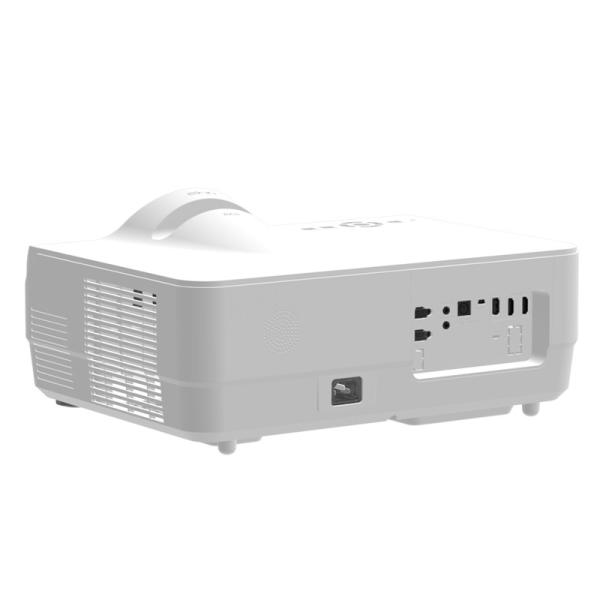 XYC Short Throw Laser Projector 6500 Lumens with 20000 Hours Lifespan and Ultra Short Throw Ratio 0.65 for Home Conference Rooms