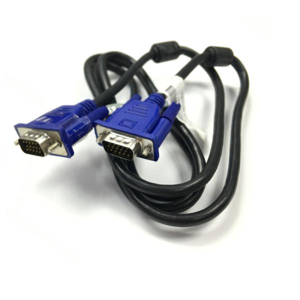 cabo de alta velocidade de 1.5m 4+5 15 Pin Male To Male VGA para o PC de PSP
