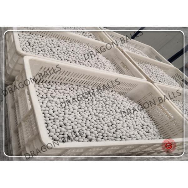 Inert Ceramic Grinding Balls 90 95 Alumina Insert Balls Cool Isostatic Pressing