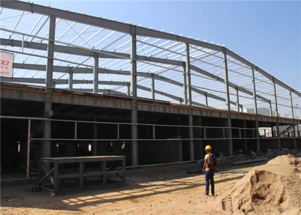 Construção de aço projetada costume do celeiro, construções de exploração agrícola de aço Demountable