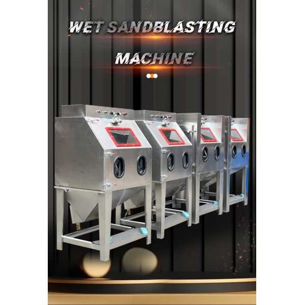 1000L Sandblast Cabinet Wet Sandblasting Machine CE
