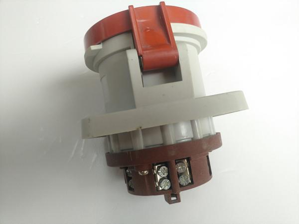Tipos industrial resistente UV de Screwless da tomada e do soquete de 3 fase do PA do plástico