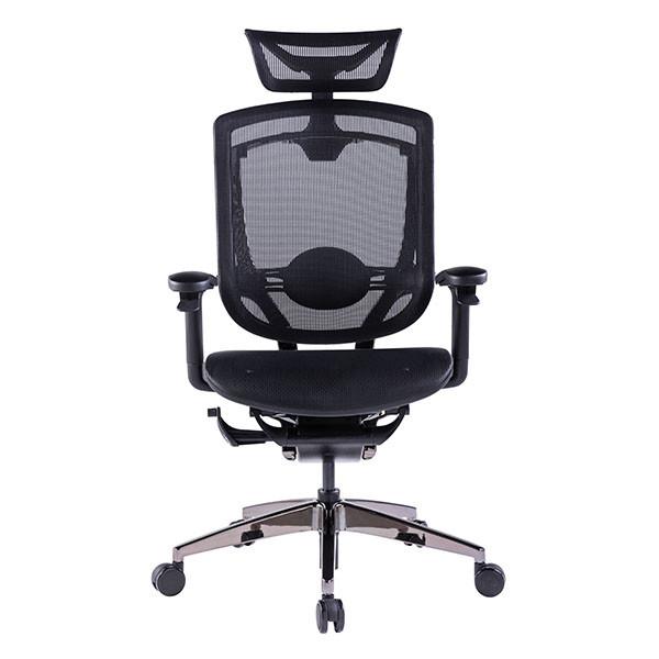 High Back Ergonomic Office Chair Marrit Black Computer Swivel Full Mesh