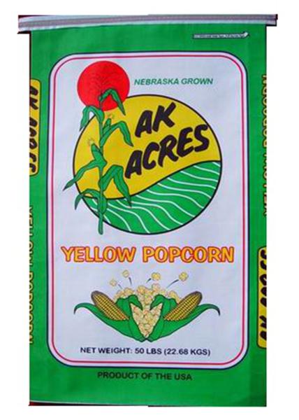 Bopp Laminated 25 Kg PP Woven Seed Bags for Packaging Double Stitched