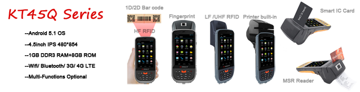 приборы 4G LTE Handheld PDA, портативный терминал сбора данных с читателем NFC