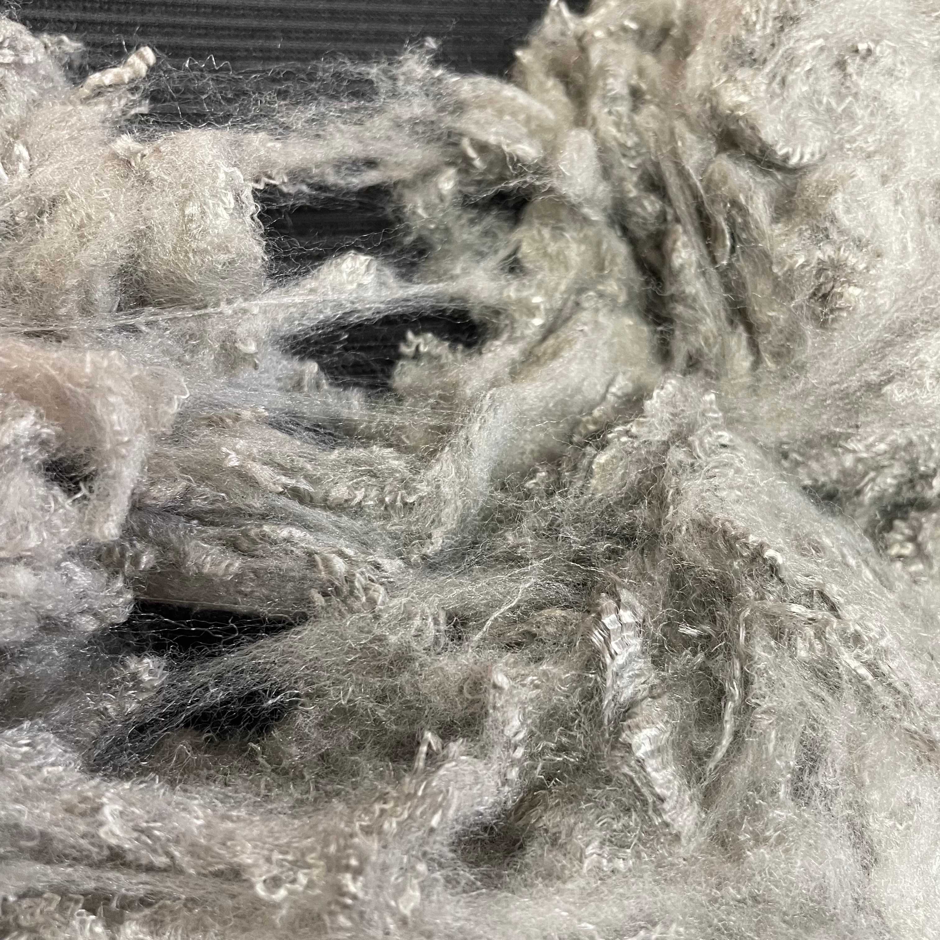 4D*51MM Grey 4080 Low Melting Bicomponent Fiber Thermal Bonding Grey ES Fiber for Nonwoven, Filter & Hard Wadding