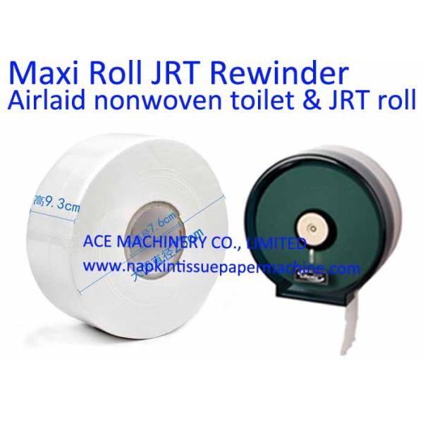 2600mm Steel To Rubber Embossing Maxi Jumbo Roll Tissue Machine