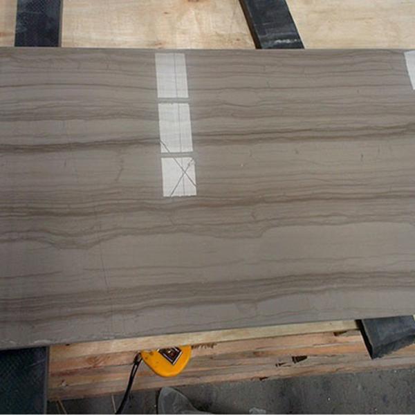 Wholesale high quality polished wood grain marble tile