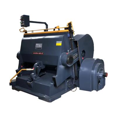 ML Manual Paper Industrial Die Cutting Machine And Creasing Punching 4600 Kg