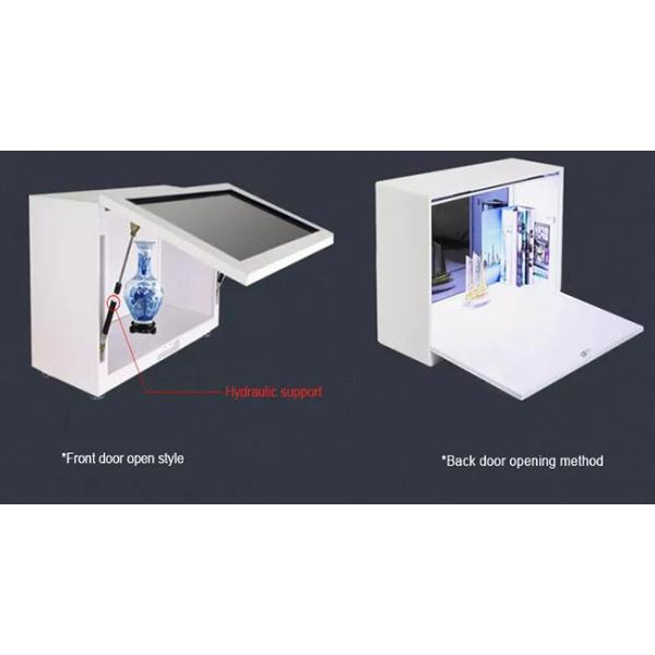 27 inch Interactive Transparent Box 4G LTE Capacitive Touchscreen transparent lcd display manufacturer