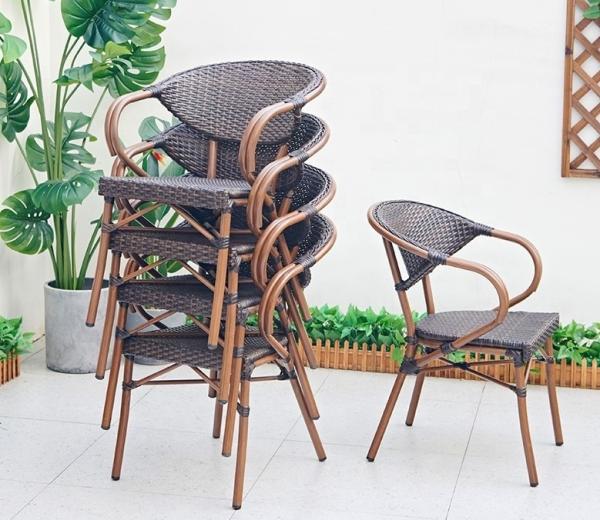 Tabela de jantar e cadeiras de jardim 5pcs