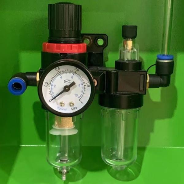 Новый Ассигнования Дизельное топливо воздушный газовый компрессор давление Чистая смазка Стеклянная бутылка регулировщик процессор