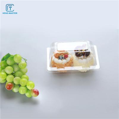 Recipientes 17.5x12x12cm descartáveis amigáveis da salada de fruto de Eco