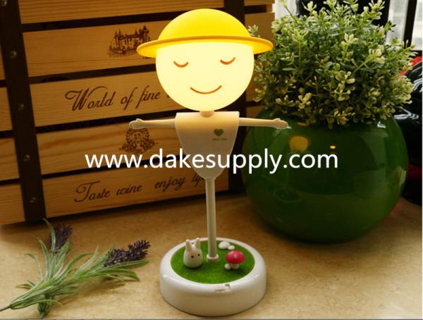 Portable scarecrow mini usb port decorative led night light for baby,kids,children,bedroom