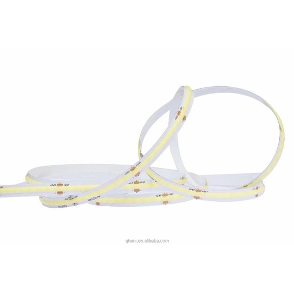Decorative Background indoor flexible led strip Light rgb white warm blue color 5V 12v 24V  5M  Luminous cob led strip light