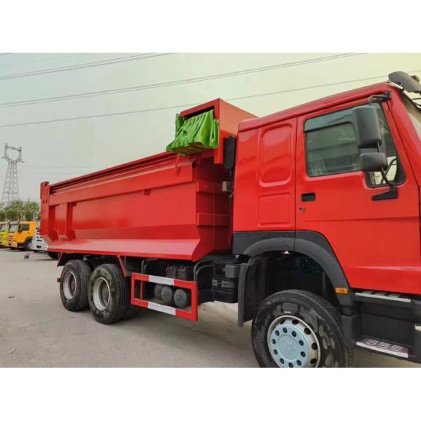 6×4 приводное колесо Передний подъемный стиль 375HP HOWO Tippers Truck 25t Heavy Duty Dump Truck