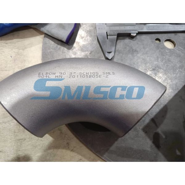 ASTM A403 WP347 90 Degree Elbow BW Fitting 4 Inch