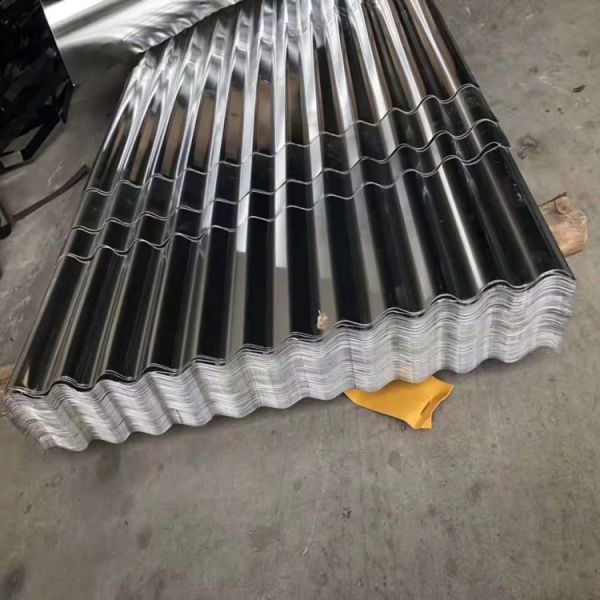 304 316L Grade Corrugated Stainless Steel Roofing Sheet Custom Size Decorative Panel