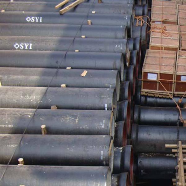 DN800 Waste Treatment Sewage Cement Lined Ductile Iron Pipe K7 K8 K9 Cement Coating