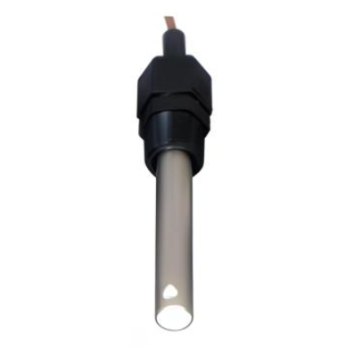 +GF+ 3-2873-A125 - Liquid-Conductivity-Measure/PT1000-Temp-Calibrate - 316L PTFE K=1.0 25ft Cable Inline Submersible Conductivity Electrode