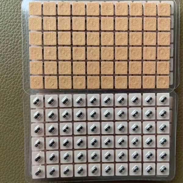 Acupuncture Treatment 1200 Round Auriculotherapy Ear Seeds with Class I Instrument