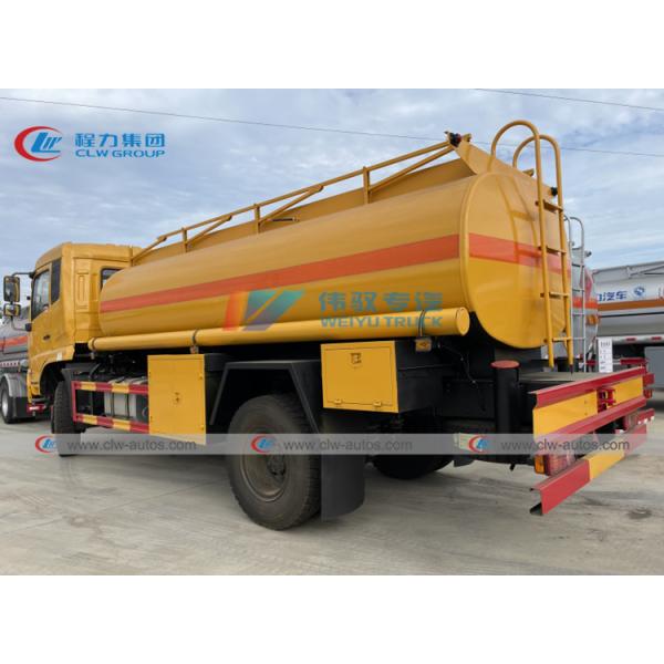 Dongfeng 6 Wheeler RHD 10000L Mobile Oil Tanker Truck