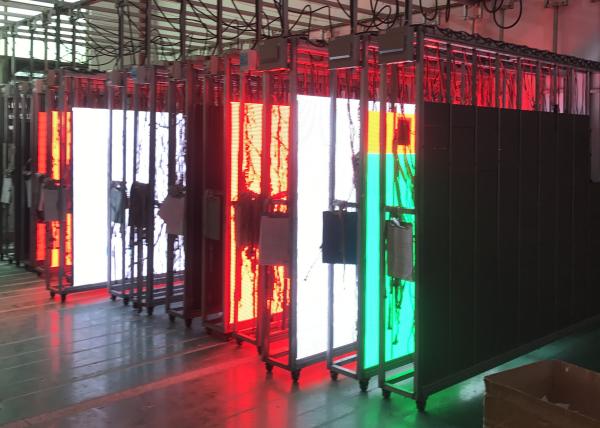 P4 Panel de pared de video LED interior de 4 mm Pitch de píxeles IP34 a prueba de agua