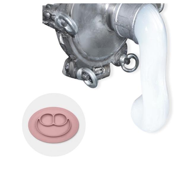 esteira de lugar de alimentação do jantar líquido de alta temperatura do bebê da borracha de silicone do produto comestível de LSR
