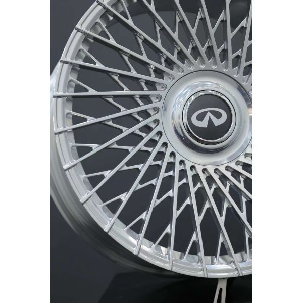 Muiti Spokes 6061-T6 Chrome Forged Wheels