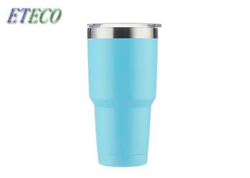 21oz Blue Stainless Steel Tumbler Cups For Coffee Wine Juice No Rust