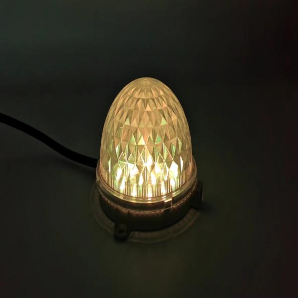 Mode de contrôle DMX512, point lumineux LED pixel étanche pour l'éclairage de façade et la décoration de parc à thème