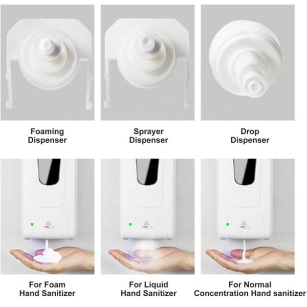 Рука стойки Touchless 1000ml дезинфектанта санируя станцию
