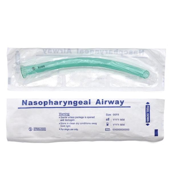 Медицинский одноразовый ПВХ Назофарингеальные дыхательные пути Медицинский класс Бесплатный образец Назофарингеальные дыхательные пути Фабрика