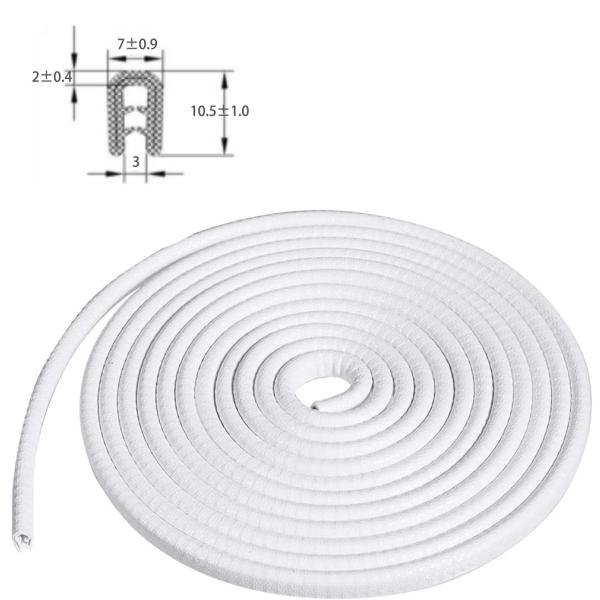 Сталина Вставьте защитную полосу на краю двери автомобиля резиновые пломбы с берегом Твердость A 65