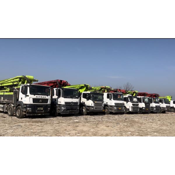 2022year Zoomlion 59M Concrete Pump Truck With Scania For Readymix Factory