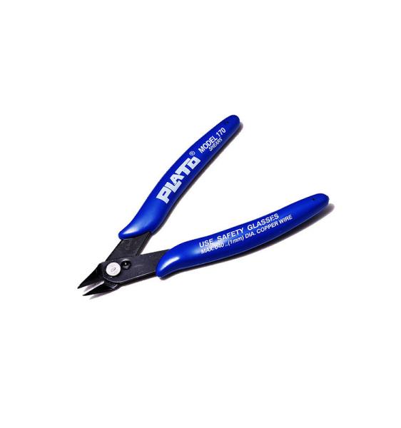 Durable Steel Wire Cutter Pliers , Plato Flush Cut Pliers MN-170 115mm Length