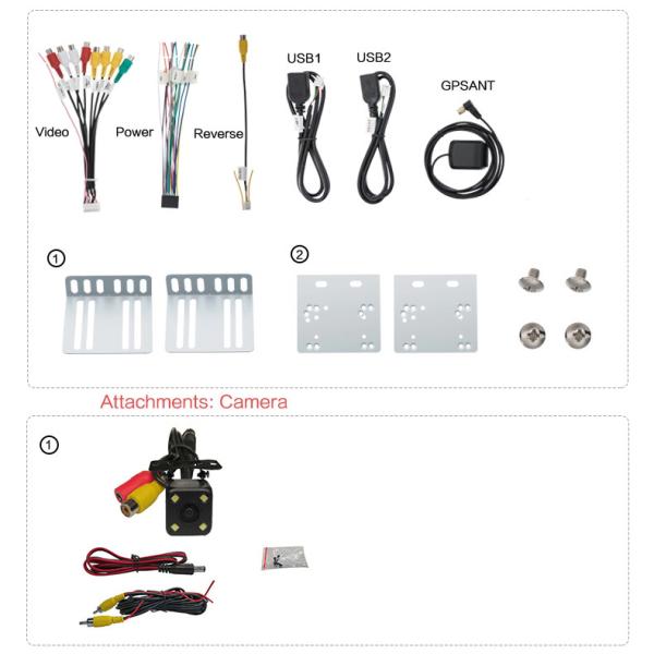 Melhor Preço 10 polegadas 1 Din Android 8.1 Car DVD Player 1+16GB Auto Radio