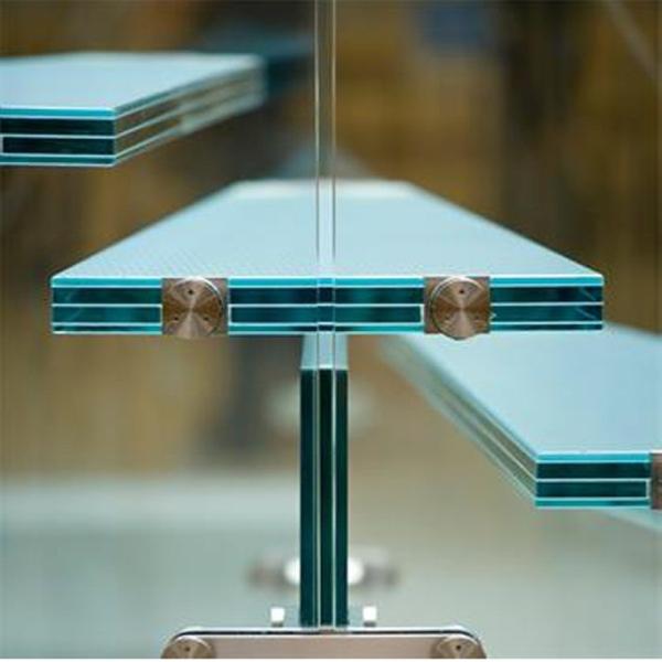 Flat Polished Unbreakable Laminated Glass Sheet with PVB Sgp Laminated Tempered Layers